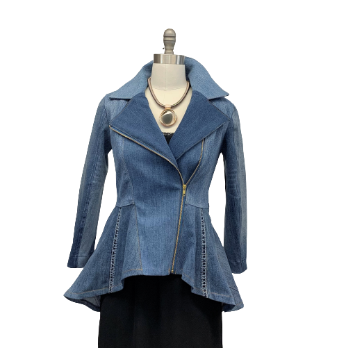 Upcycled Denim Cornwall Jacket