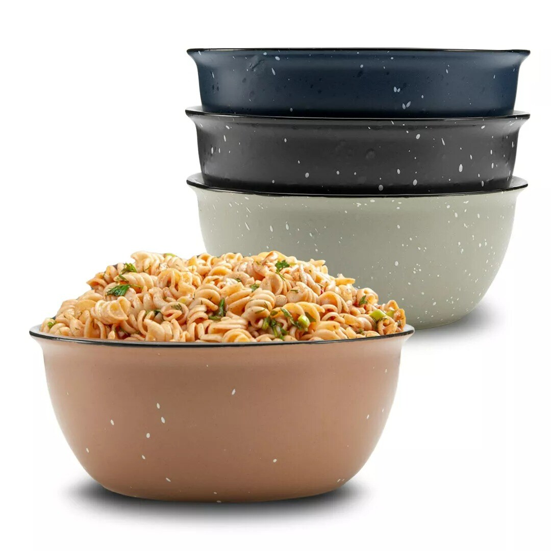 American Atelier Cereal Bowls Set of 4, 19-Ounce Microwave, and Dishwasher Safe