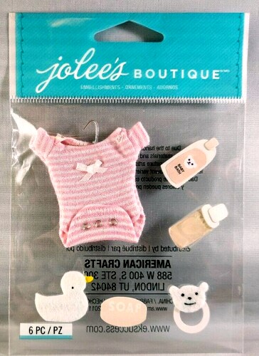Jolee&#x27;s Boutique Baby Girl Outfit Dimensional Stickers