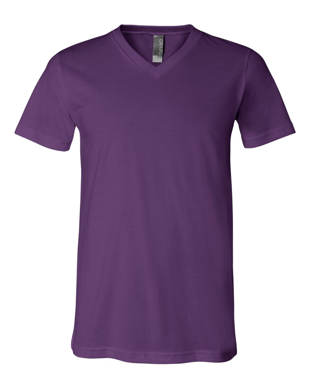 BELLA + CANVAS - Jersey V-Neck Tee 4.2 oz 100% Airlume combed and ring ...