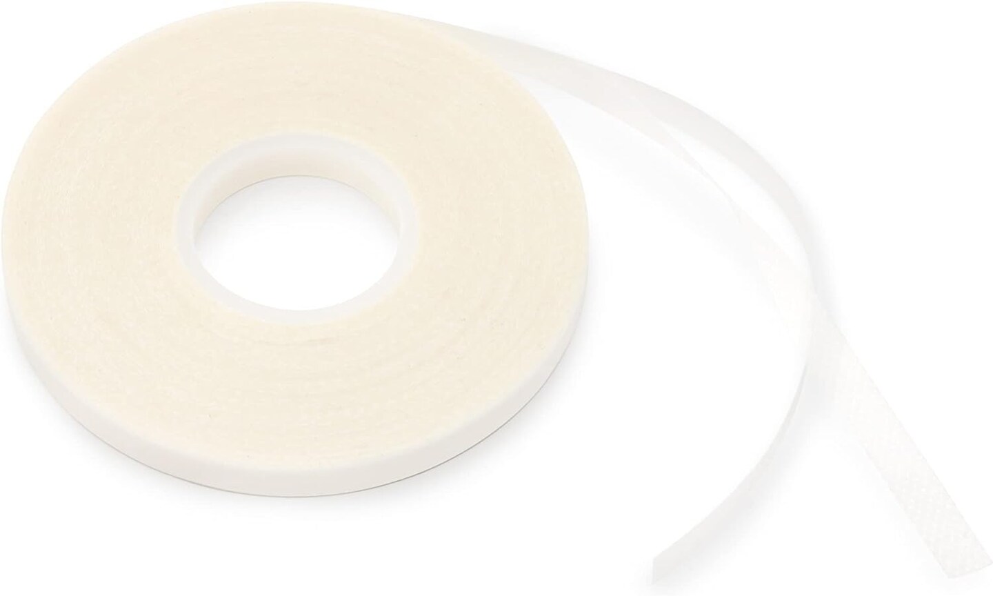 Wash-A-Way Wonder, Double-Sided, 1/4&#x22;, 1 Roll, White Fabric Tape, 1/4-Inch x 25-Yards