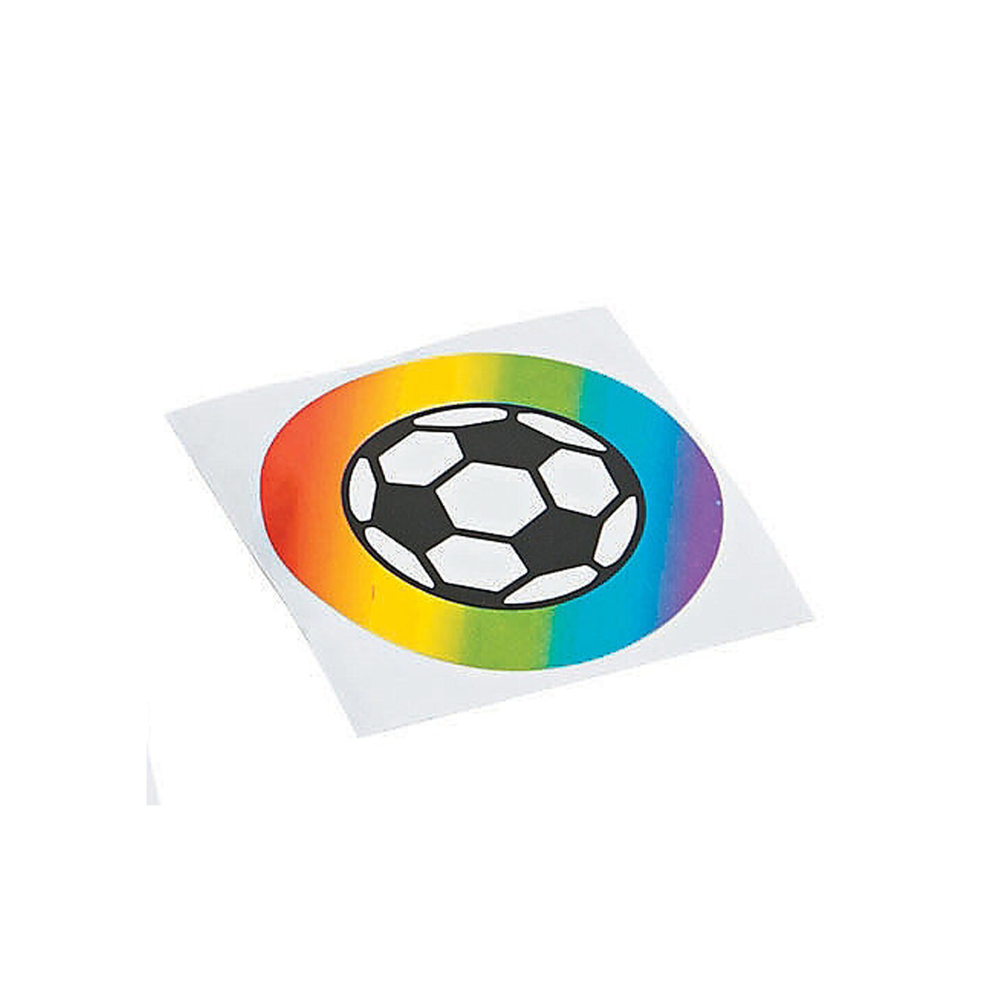 Soccer Sticker Roll 100 Pieces