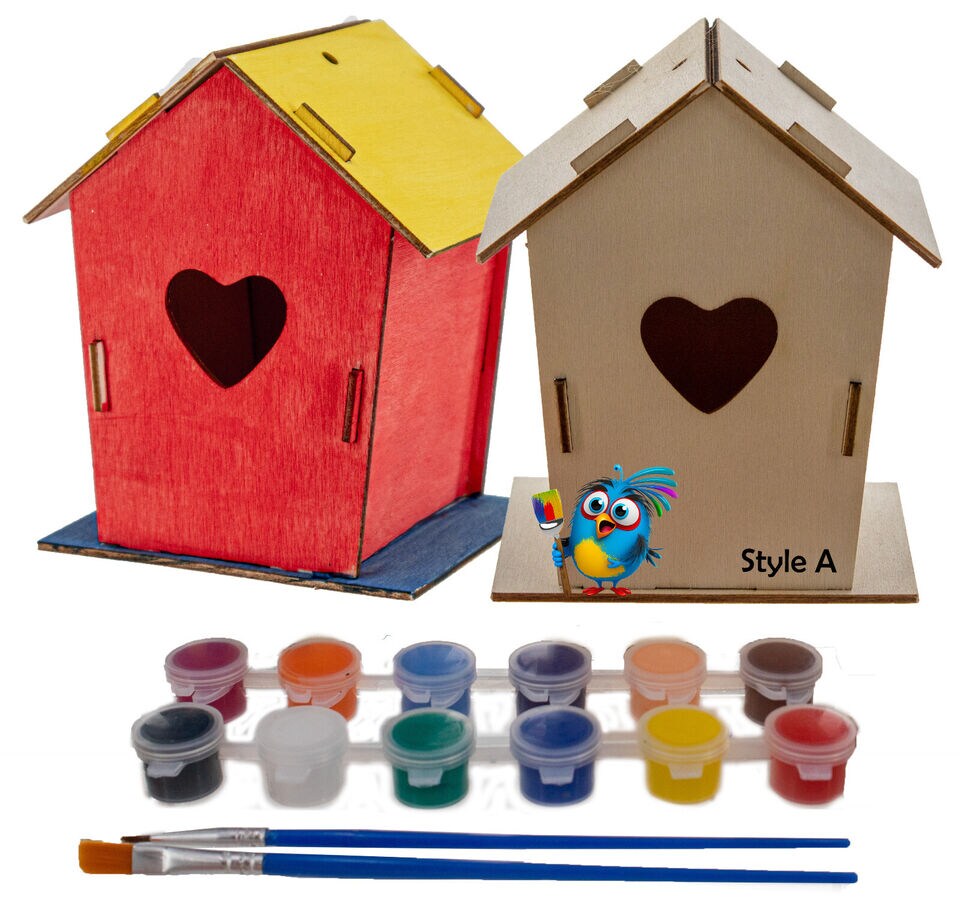Birdhouse Homemade Wooden - Build Your Own Bird House.