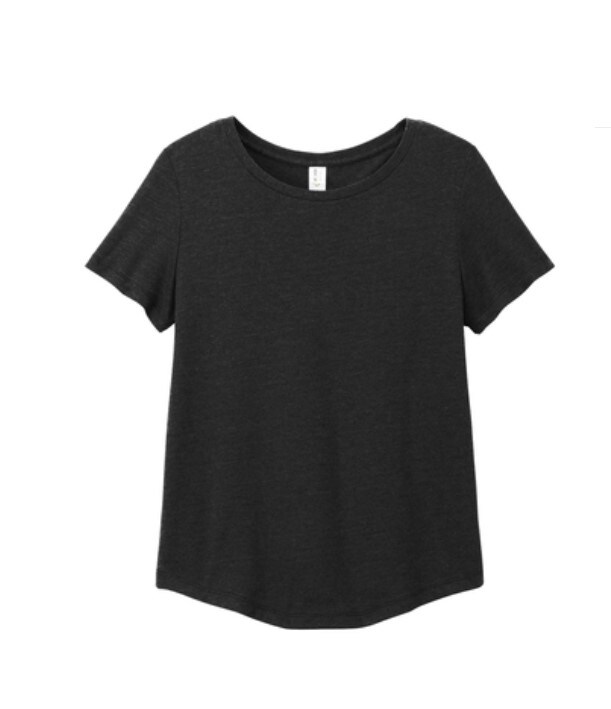 Allmade&#xAE; Women&#x2019;s Relaxed Tri-Blend Scoop Neck Tee