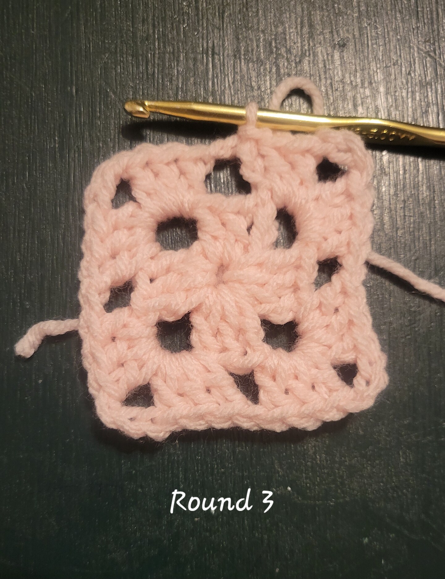 Crochet a Basic Granny Square image 7