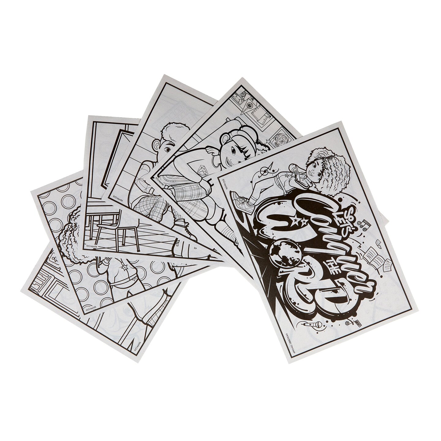 Coloring Book Karma&#x27;s World, 96 Pages, Pack of 8