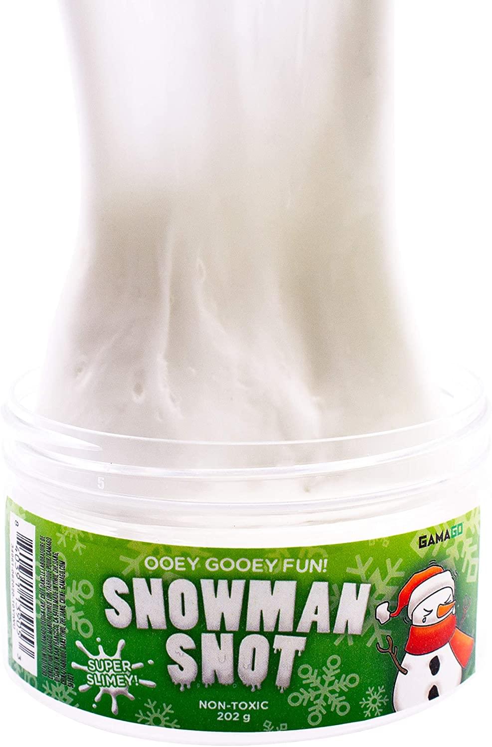Snowman Snot 1 Non-Toxic White Slime Kit