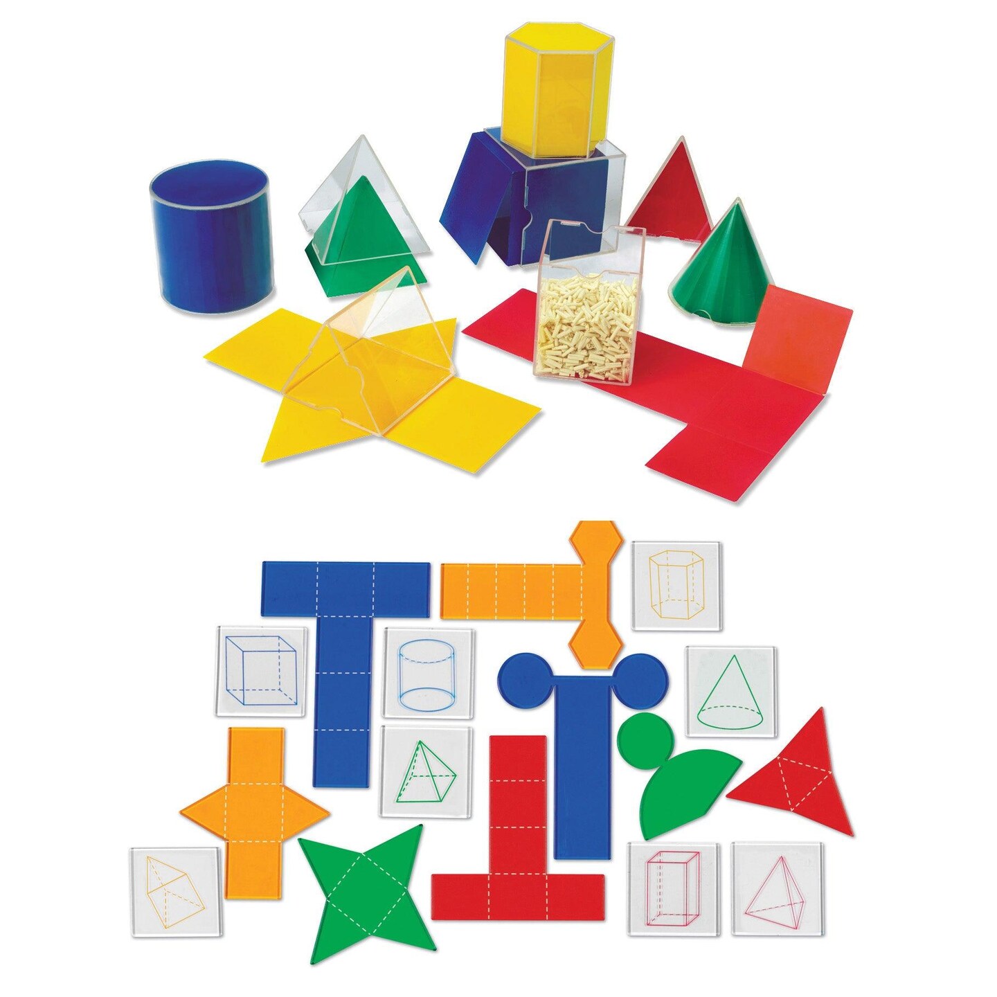 Folding Geometric Shapes&#x2122; Combo Set, Pack of 32