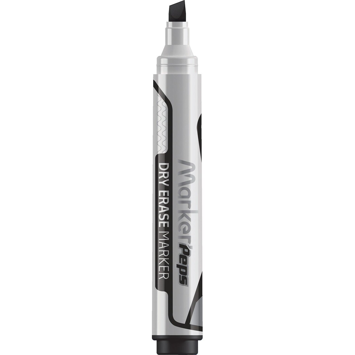 Marker&#x27;Peps Dry Erase Jumbo Marker, Chisel Tip, 4 Per Pack, 6 Packs