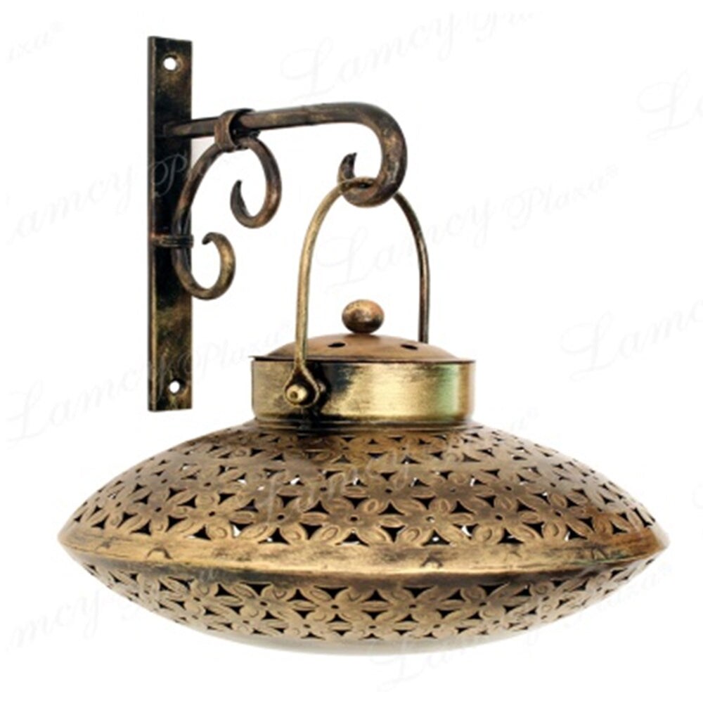 Bbh Homes Hanging Incense Burner Antique Gold Eco-Friendly Metal 9"X9"X8.5"