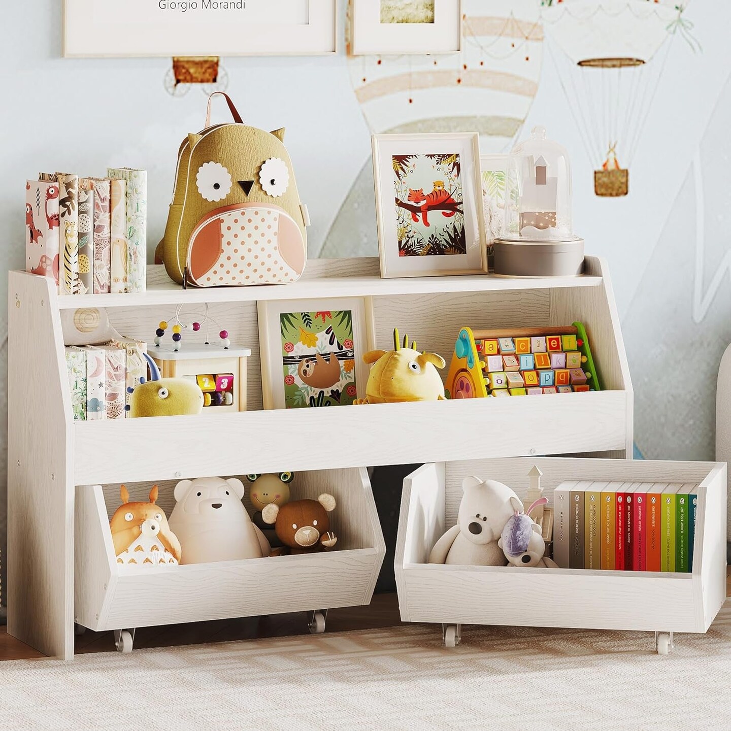 Kids Storage Ideas Toy Organizer Rack Cube Storage Toy Room