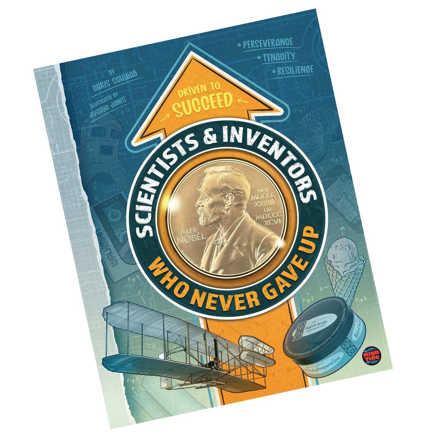 Scientists &#x26; Inventors Who Never Gave Up, Grades 4-9, Hardcover