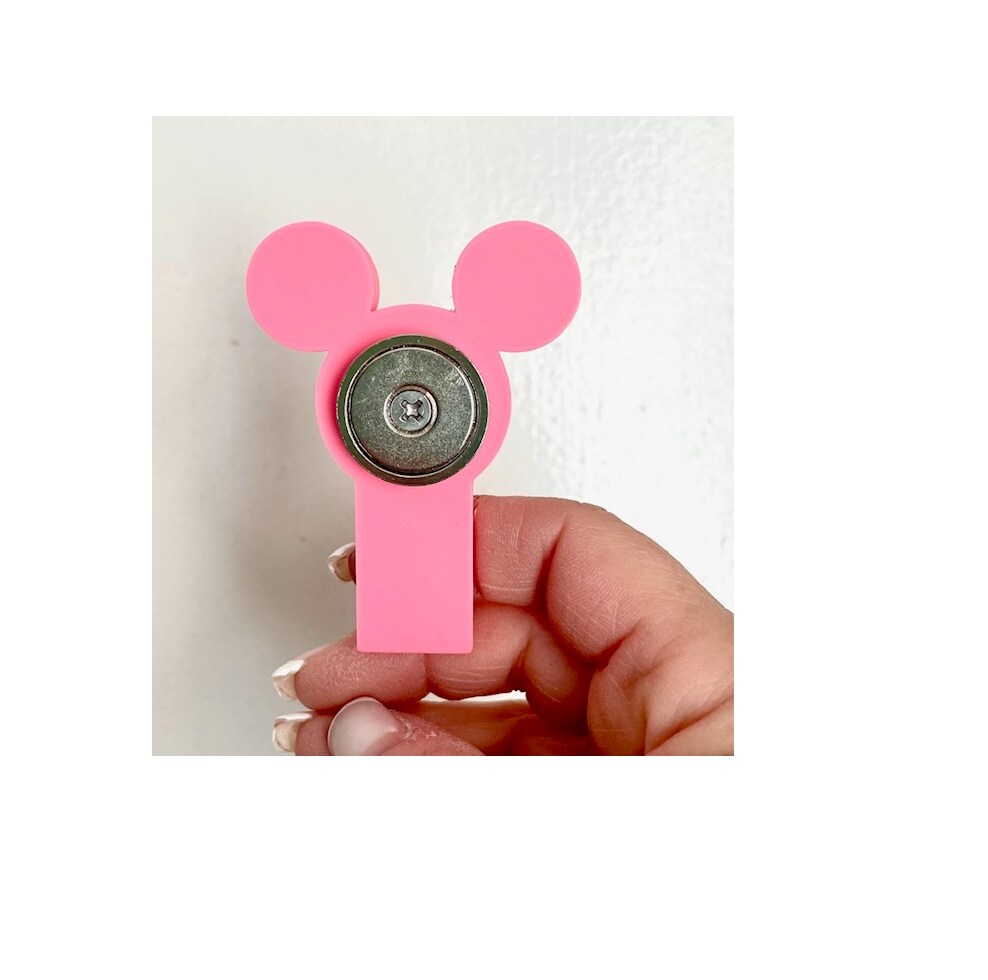 Small Mouse Head Decorative Magnetic Hook for for Hanging in Cruise Ship Cabins, Refrigerators, Desks, Whiteboards product 5