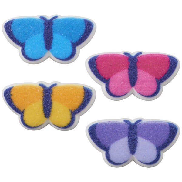 Spring Butterfly Dec-Ons&#xAE; Decorations 12ct