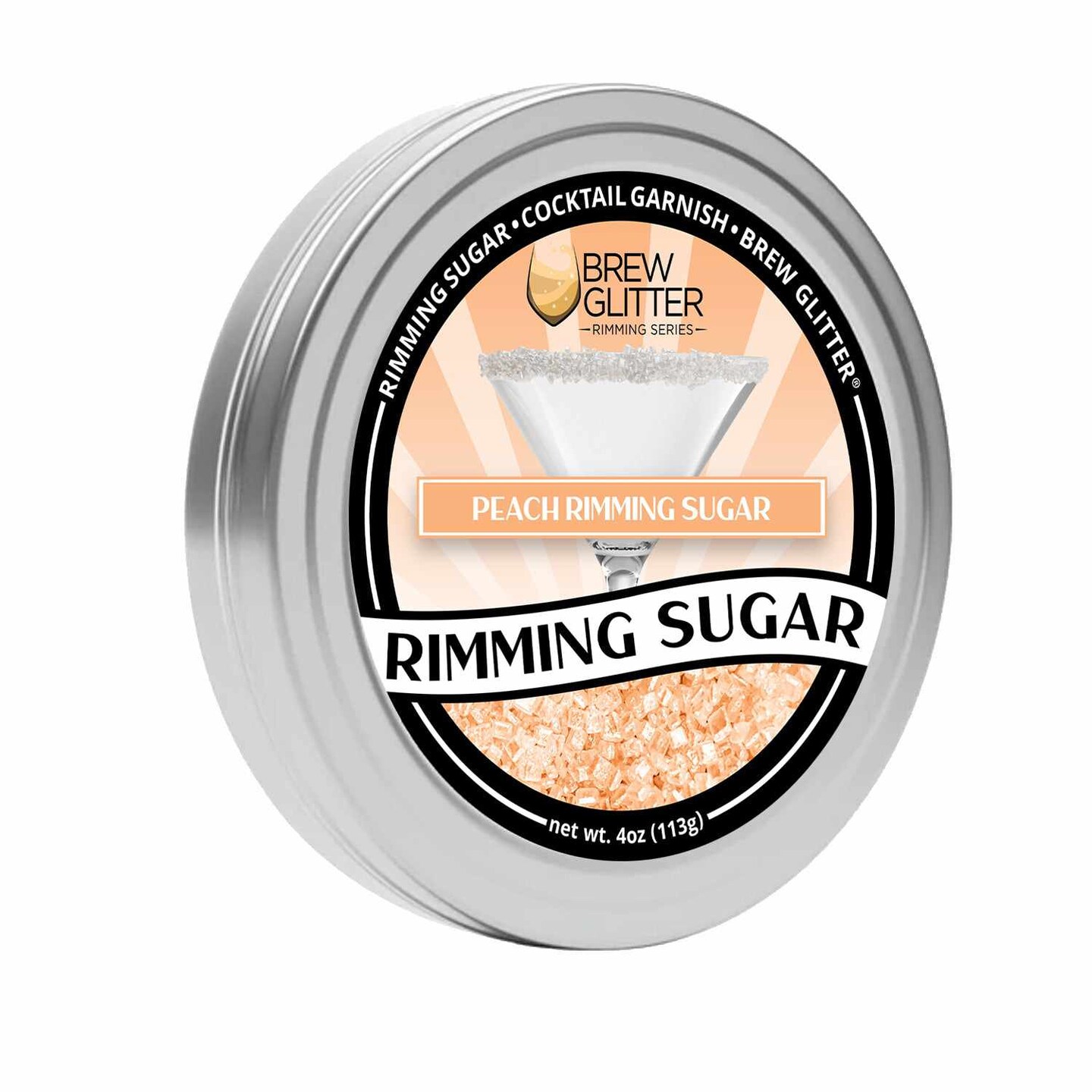 Peach Rimming Sugar
