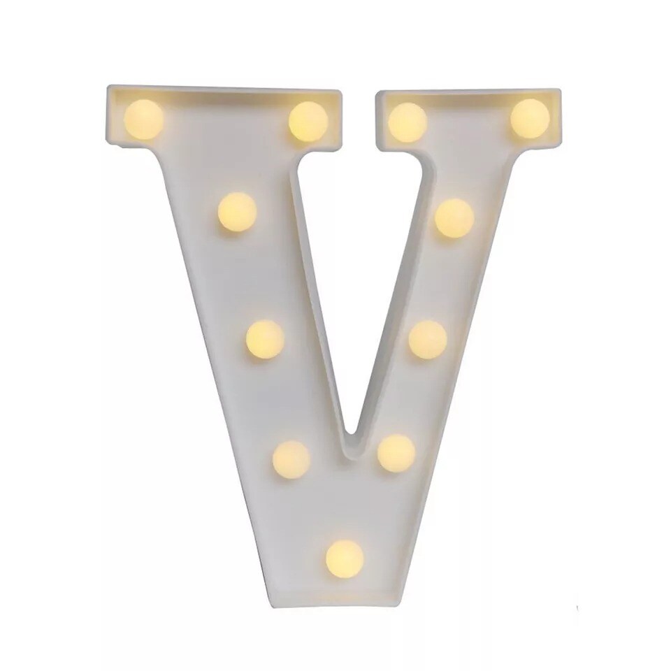 LED Light-Up Alphabet Letter