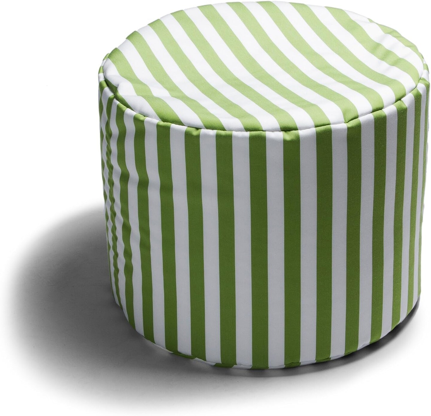 Spring Indoor/Outdoor Bean Bag Ottoman, Navy
