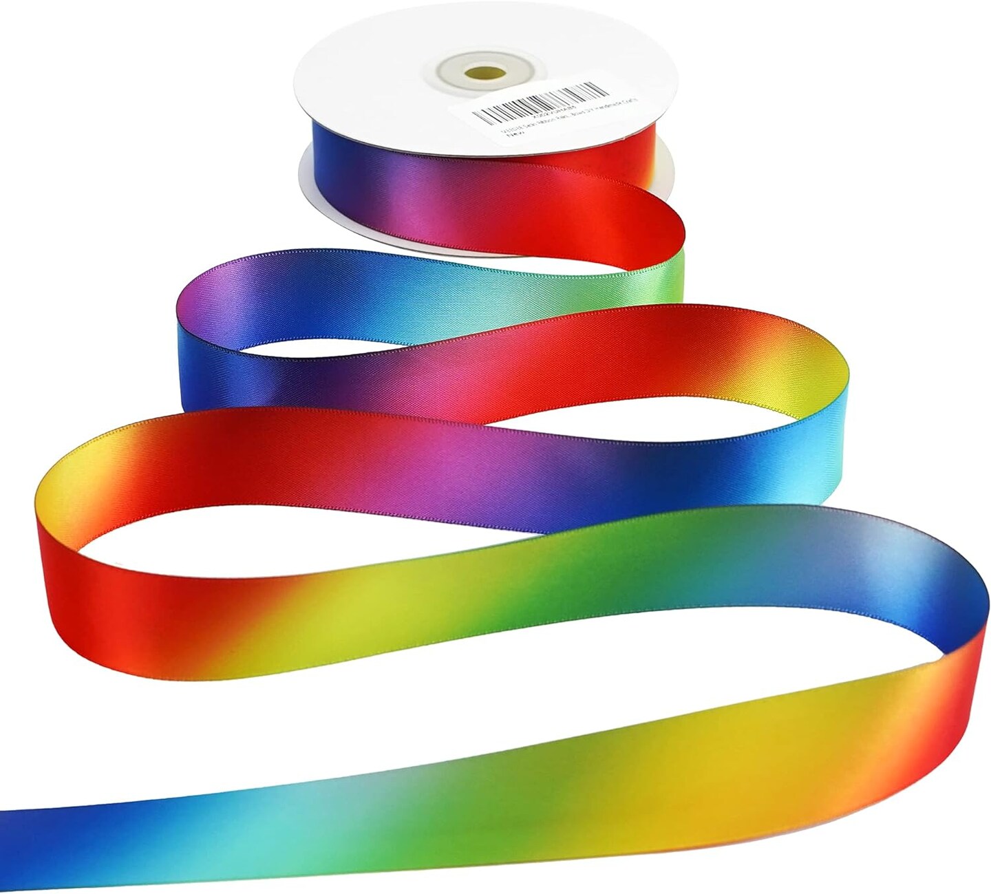 Ribbon for Crafts Gift Wrapping Pride Birthday Party Decoration DIY Rainbow Hair Bows 25 Yards Michaels