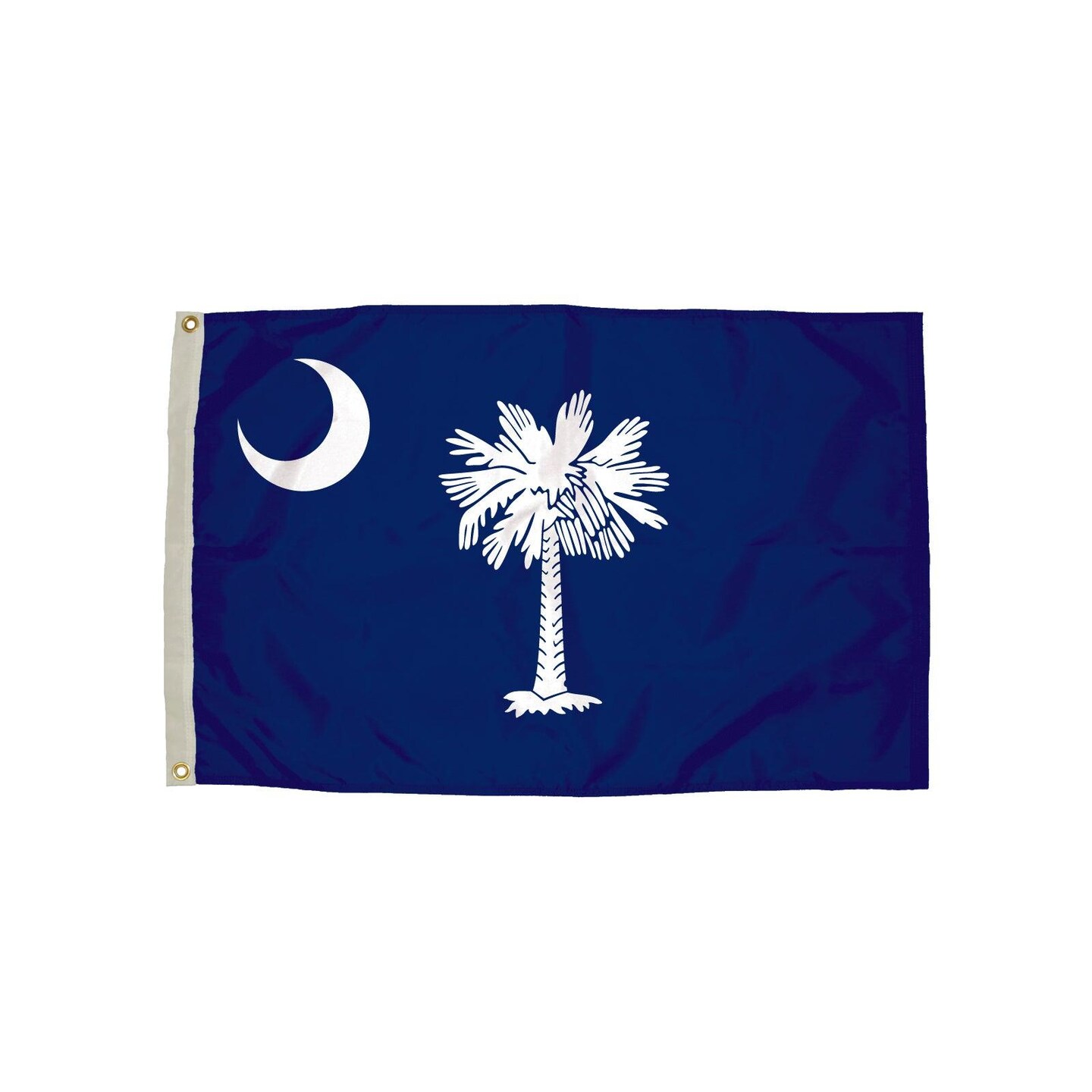 Durawavez Nylon Outdoor Flag with Heading &#x26; Grommets, South Carolina, 3ft x 5ft