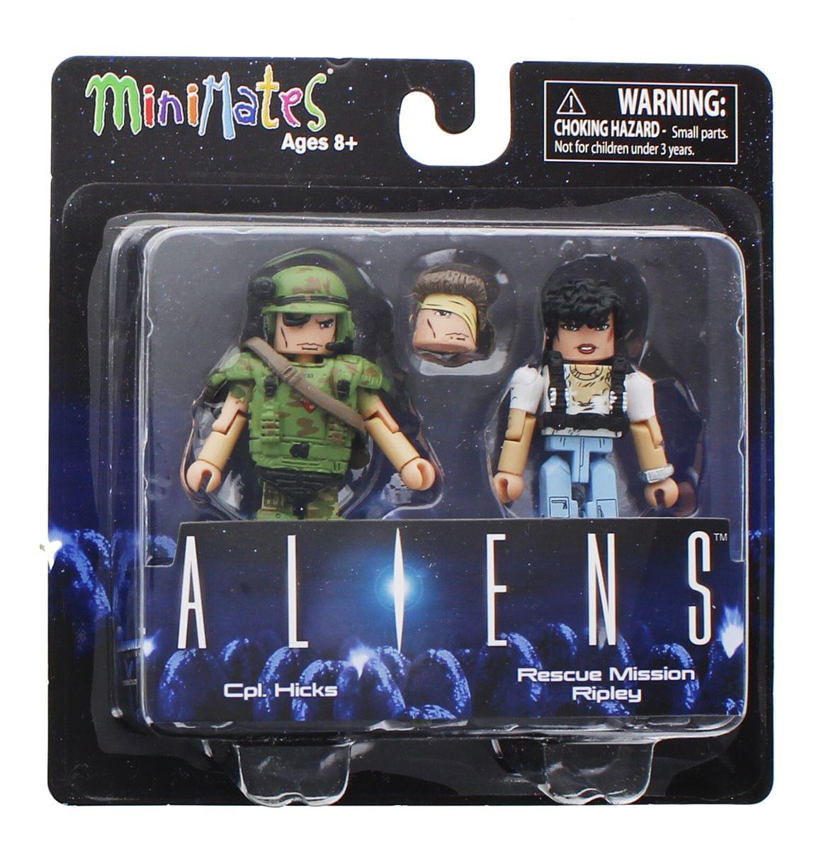 Aliens Cpl. Hicks &#x26; Rescue Mission Ripley 2-Pack Series 1 Minimates
