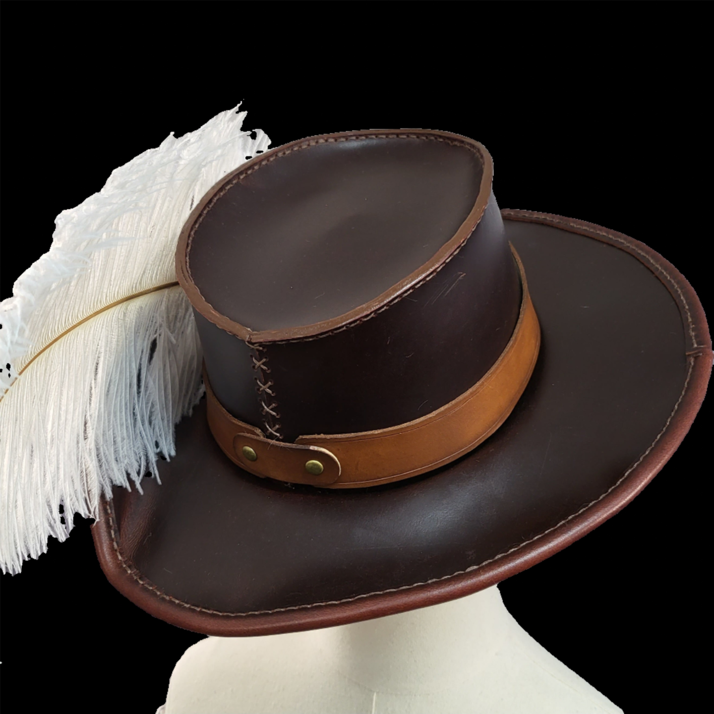 Renaissance Cavalier Hat Black Cavalier Hat, Pirate Hat, Musketeer