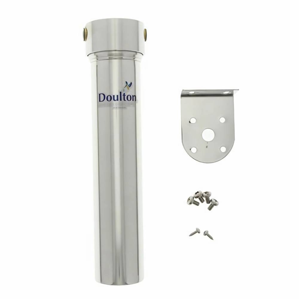 Doulton Under Sink Water Filter System, Stainless Steel HIS W9320007 with Ultracarb Ceramic Filter