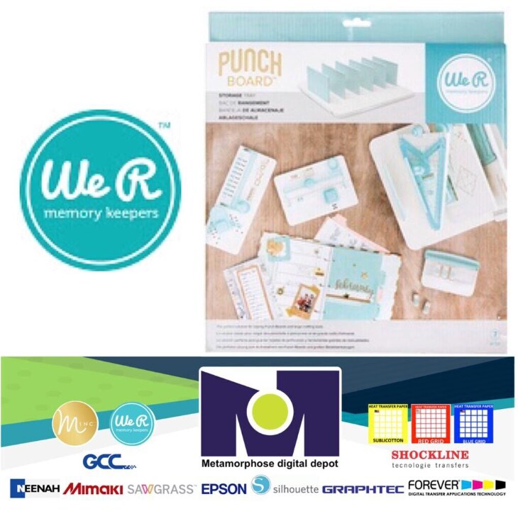 We R Memory Keepers - Basic Tools - Punch board Storage - 660092 by American Crafts