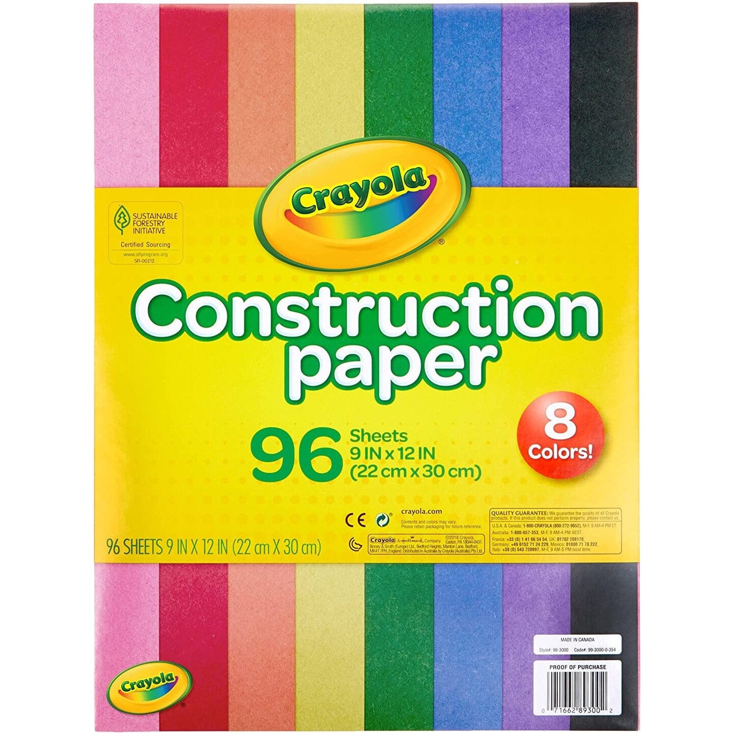 Construction Paper (9 x 12)