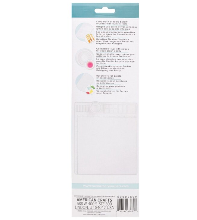 We R Memory Keepers Silicon Workspace and Stencil Mat 12"x12" 60000699