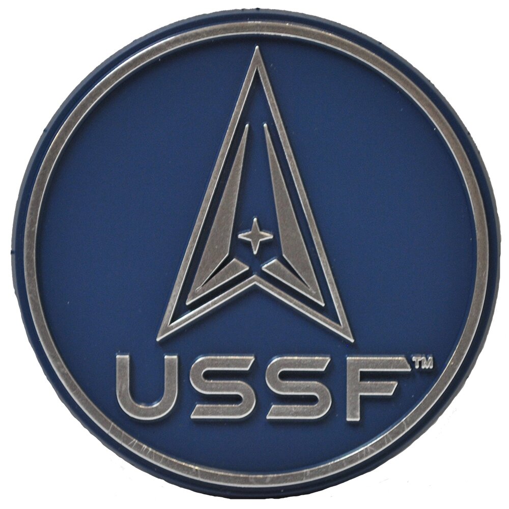 US Space Force Logo Magnet Car Fridge Locker Decal (2-5/8