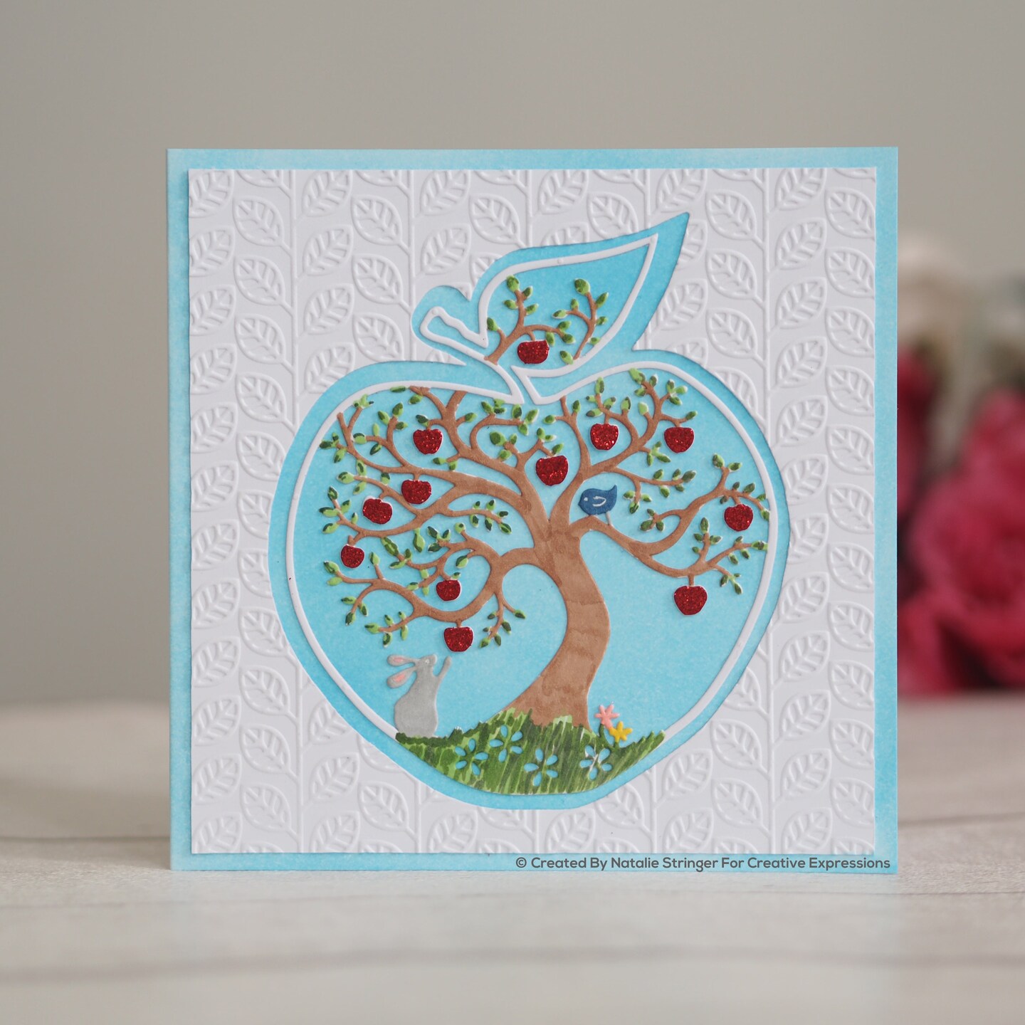 Creative Expressions Paper Panda Apple Tree Craft Die
