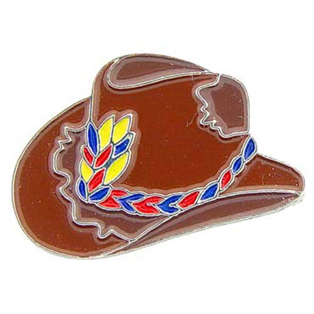 Cowboy Hat Pin Brown 1" Michaels