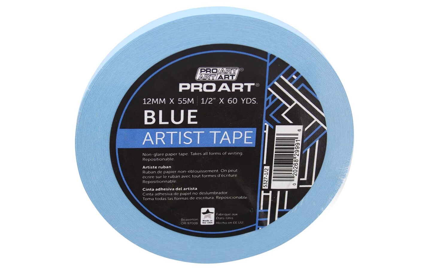 Pro Tape Artist Tape 1/2 x60yd Blue, 1 - Kroger
