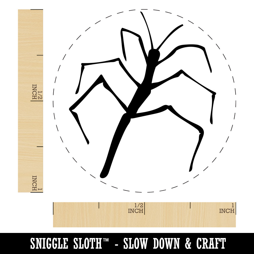 Walking Stick Bug Insect Self-Inking Rubber Stamp for Stamping Crafting Planners
