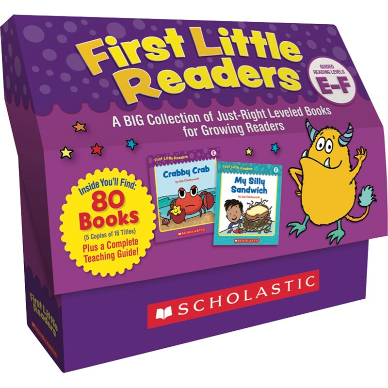 First Little Readers Classroom Set: Levels E &#x26; F