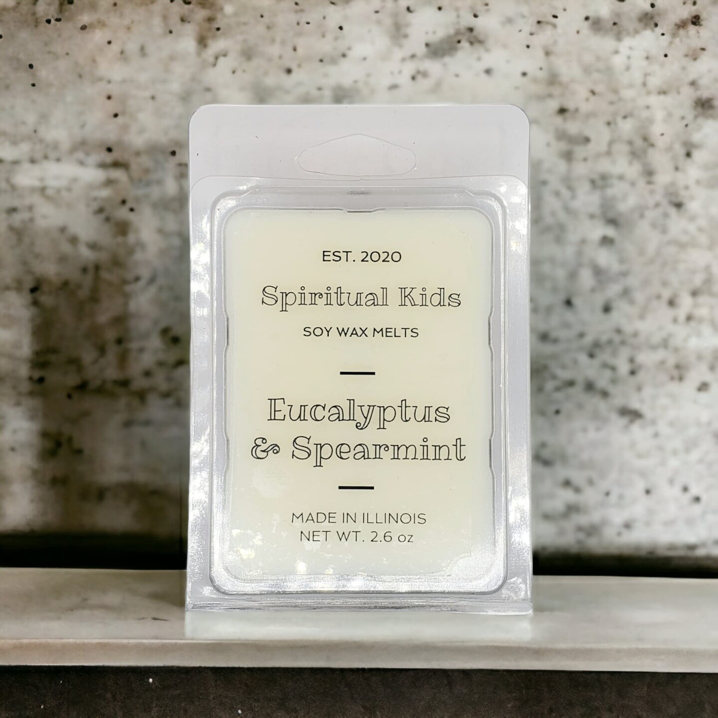 Eucalyptus & Spearmint Soy Wax Melts 2.6oz 6 cubes Hand Poured with Fragrant/Essential Oils! | Herbal Wax Melts