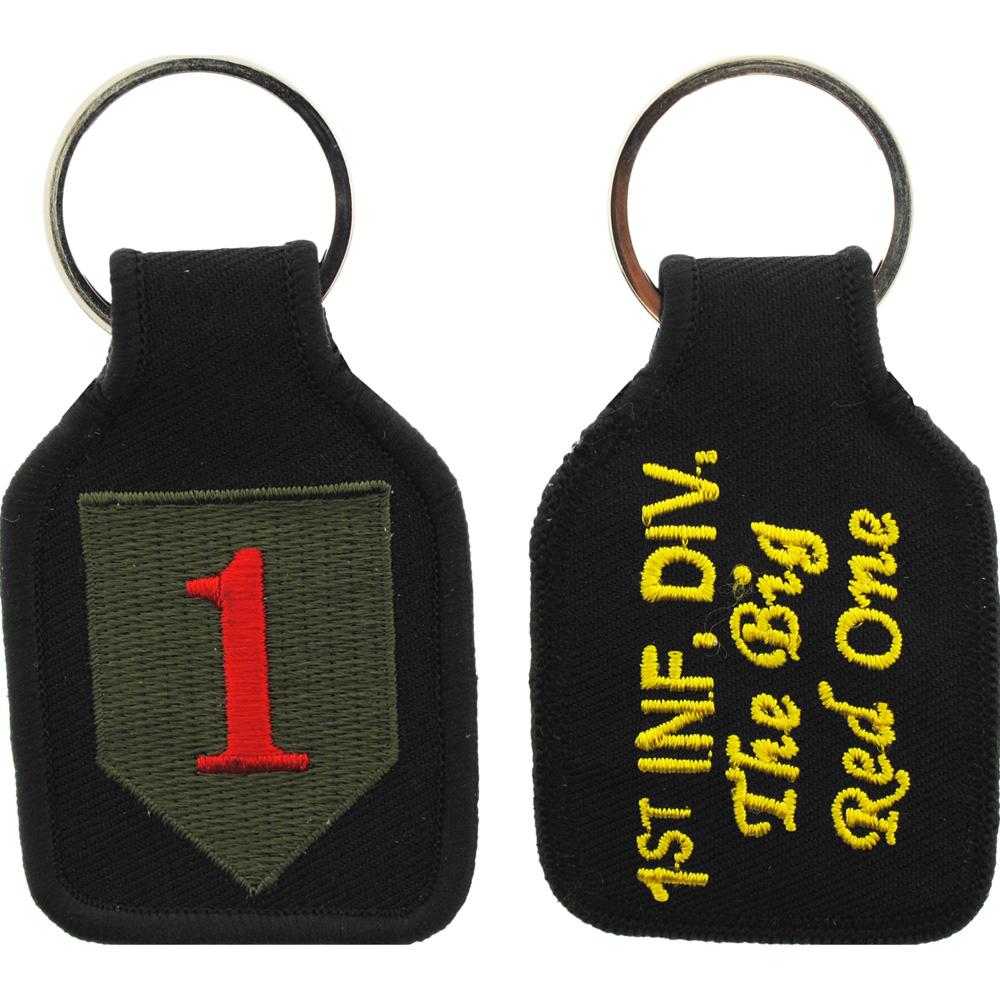 U.S. Army 1st Infantry Division Keychain 2 3/4&#x22;