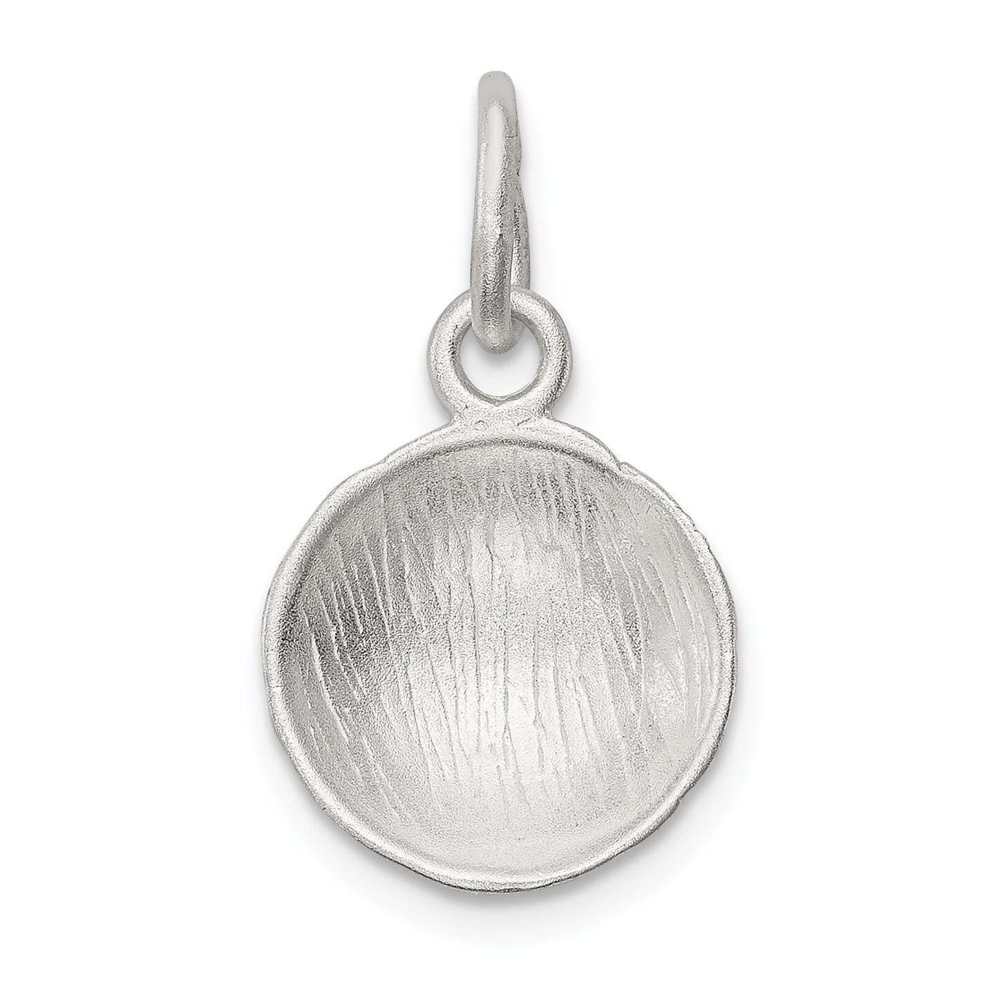 Sterling Silver Soccer Ball Pendant Charm FindingKing Jewerly 15mm x 12mm