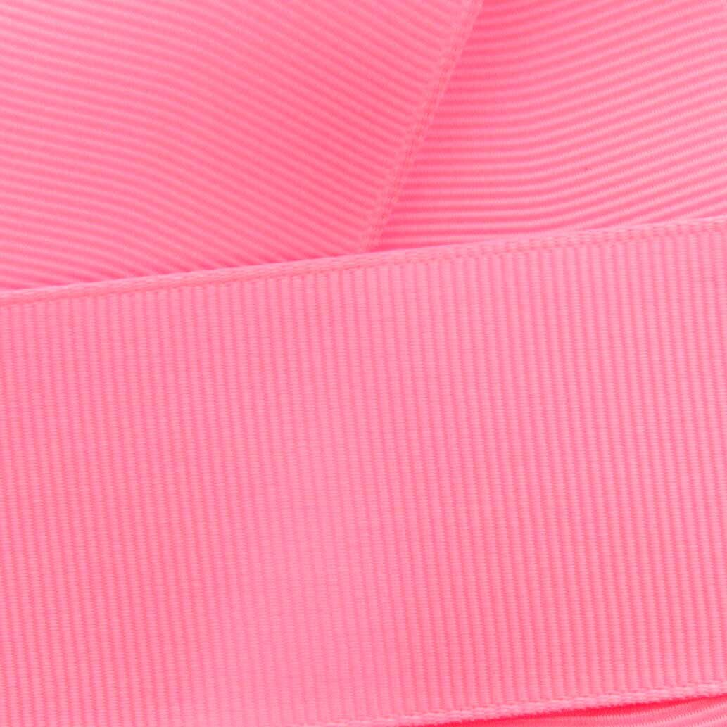 3&#x22; Grosgrain Ribbon Solid 143 Bubblegum Pink 100yd