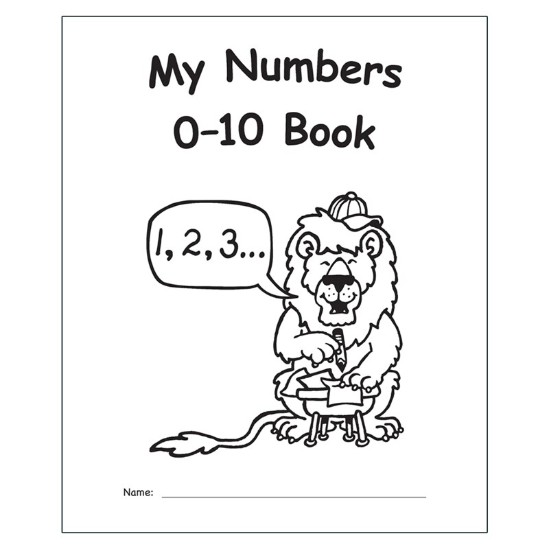 My Own Books&#x2122;: My Numbers 0-10 Book