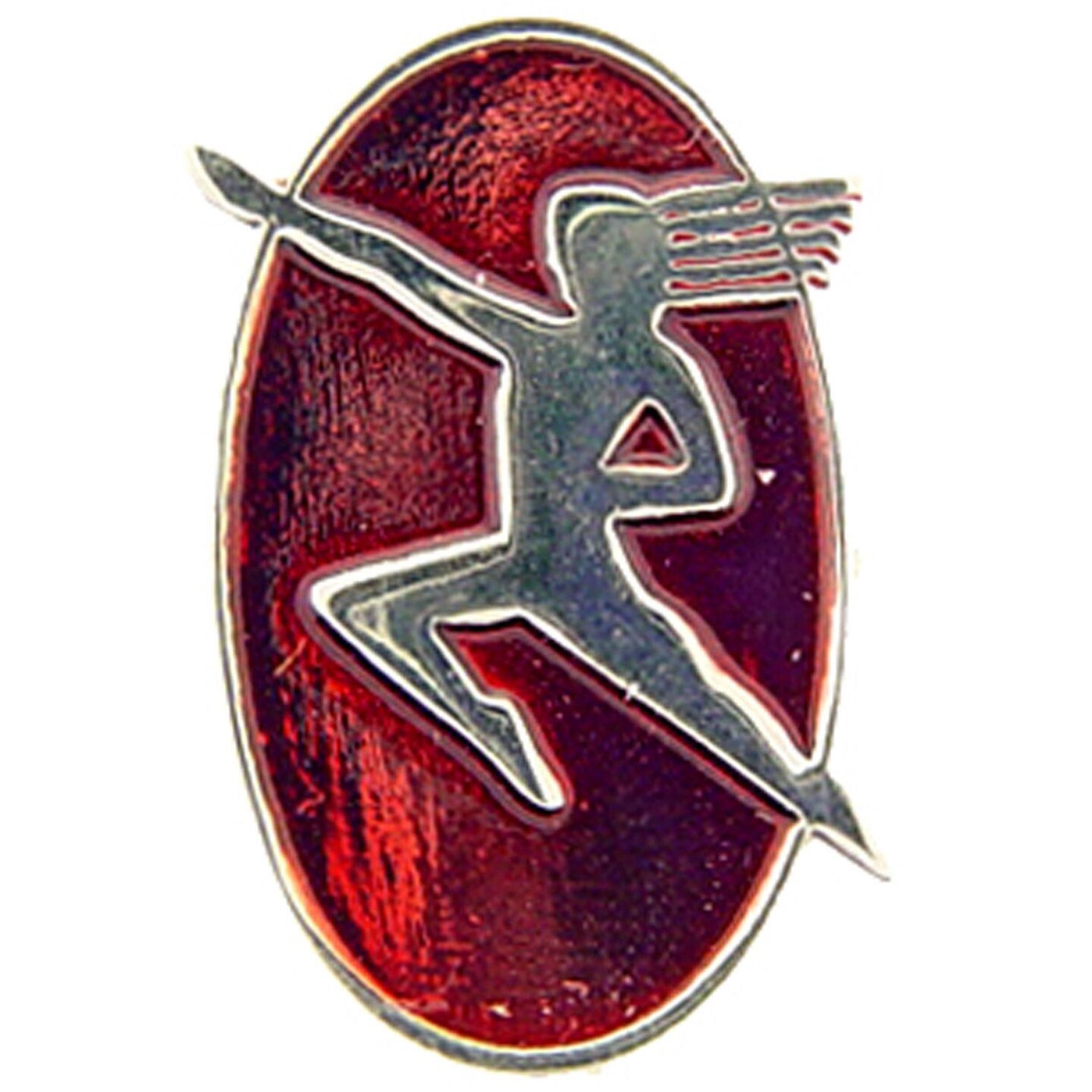 Hiawatha Logo Railroad Pin 1&#x22;