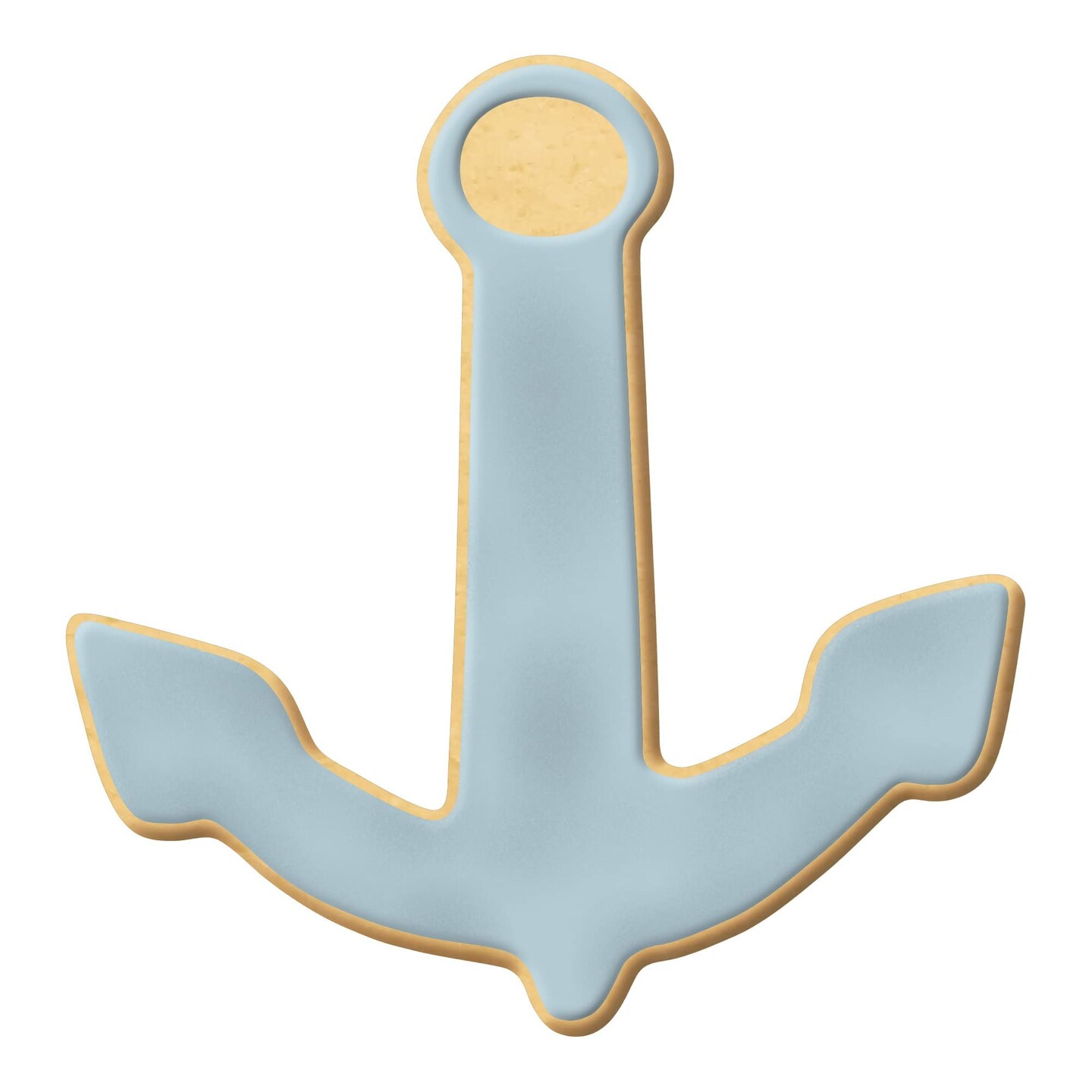 CookieCutter.Com Anchor Cookie Cutter 4.5 Inch &#x2013;Tin Plated Steel Cookie Cutters &#x2013; Made In The USA