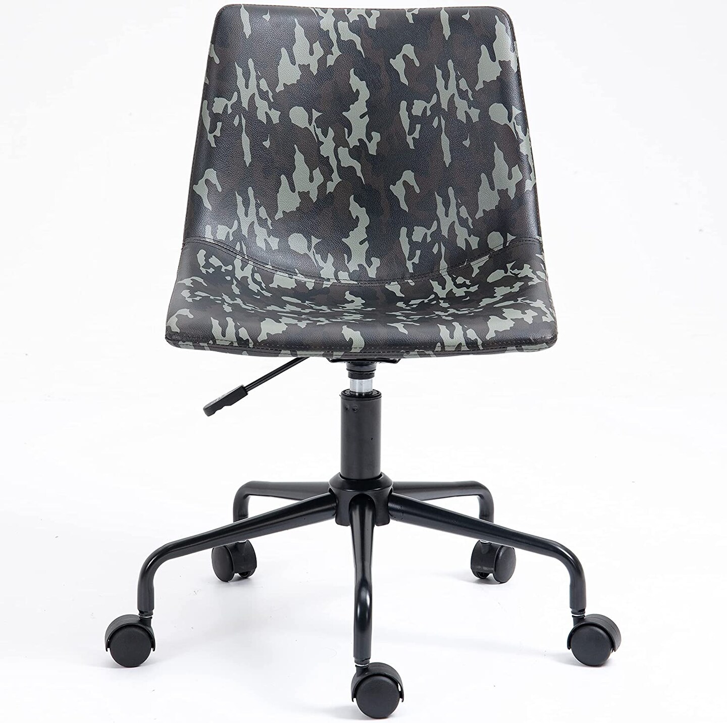 ISL Furnishings InterSpaceLiving Print Desk Chair (Camo Vinyl/Black)