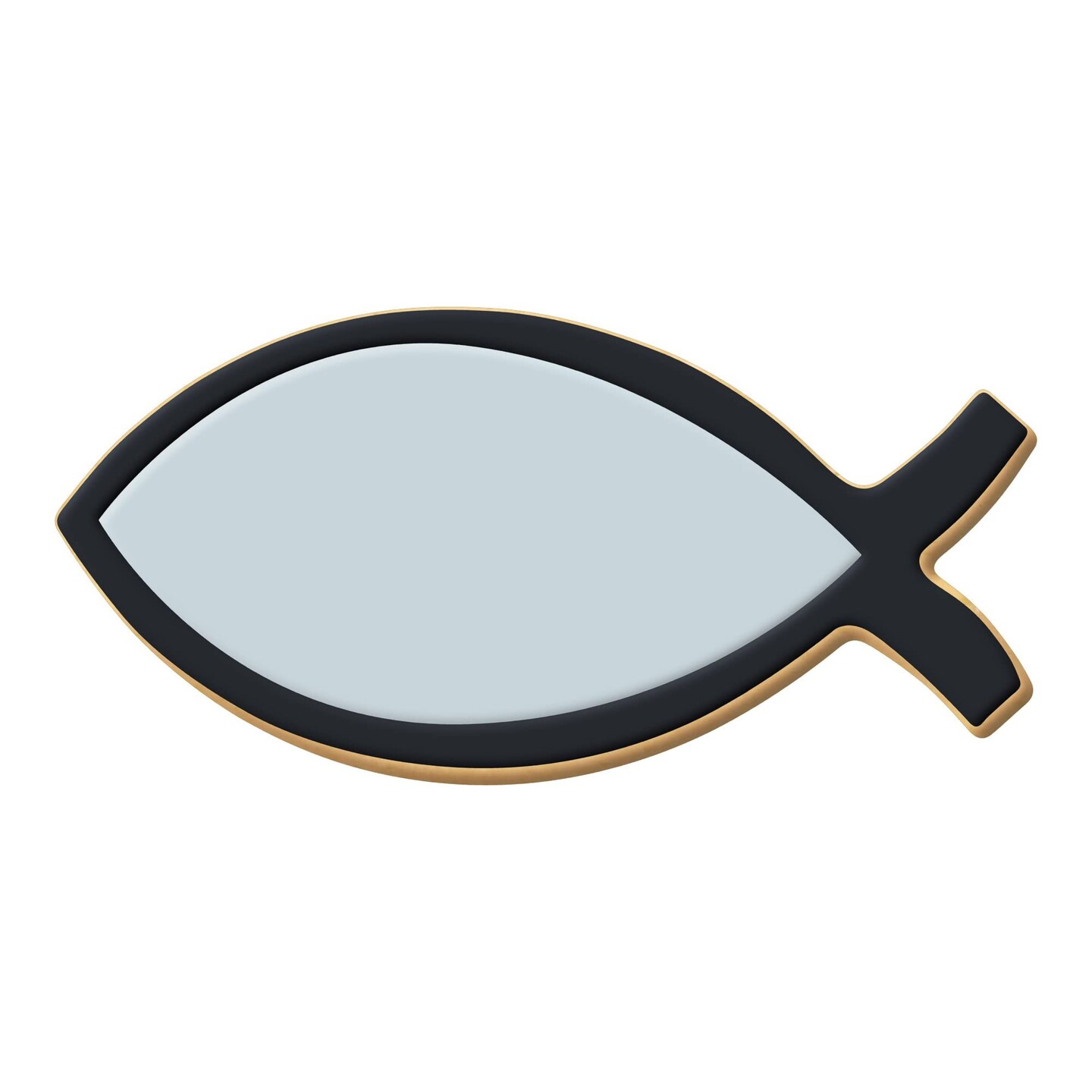 CookieCutter.Com Jesus Fish Ichthus 4.75 Inch –Tin Plated Steel Cookie Cutters – Made In The USA