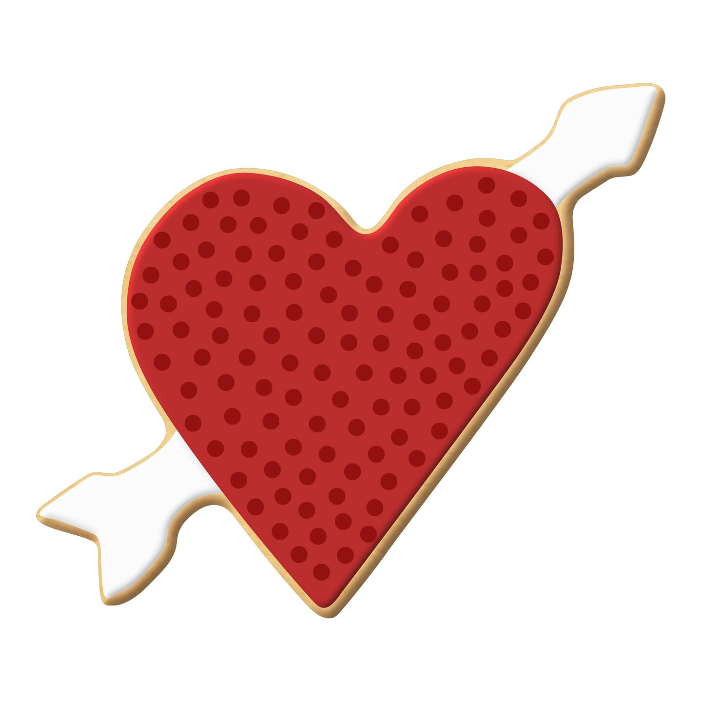 CookieCutter.Com Heart Cookie Cutter 4.25 Inch –Tin Plated Steel Cookie Cutters – Made In The USA