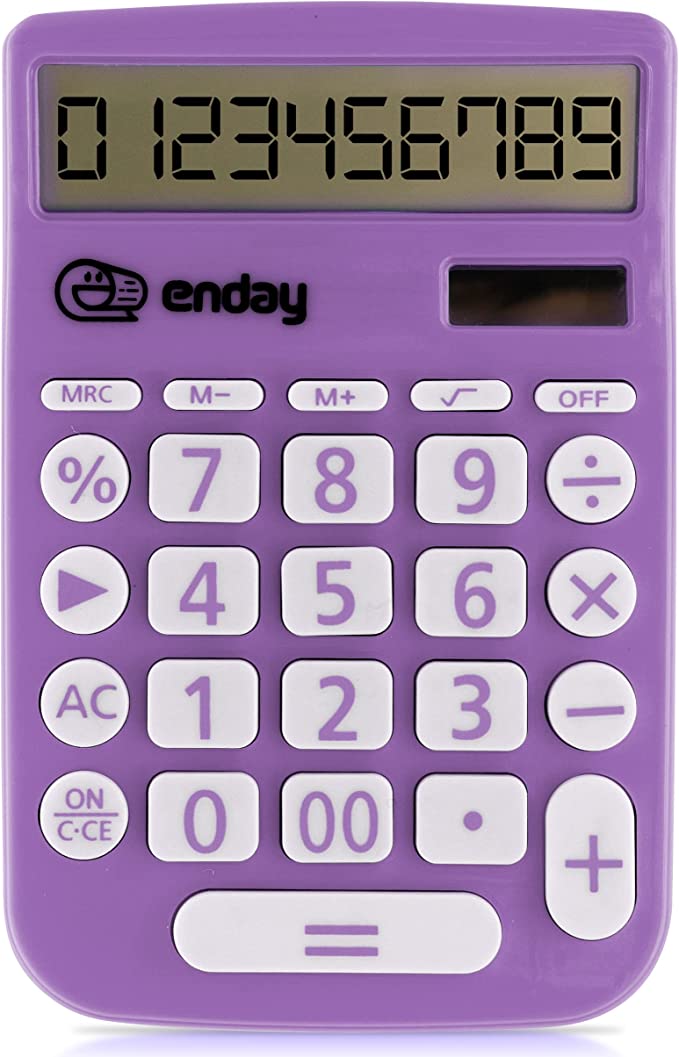 Enday Basic Calculator 12-Digit