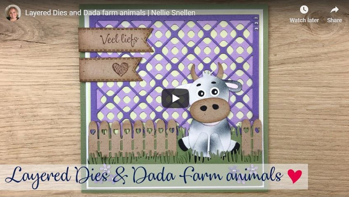 Nellie&#x27;s Choice Layered Combi Dies Squares Layer A