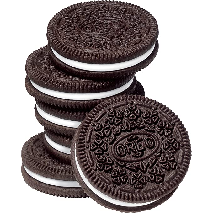 Chocolate Sandwich Cookies, Original Flavor, 1 Snack Pack 6 Cookies Total - Case of 12