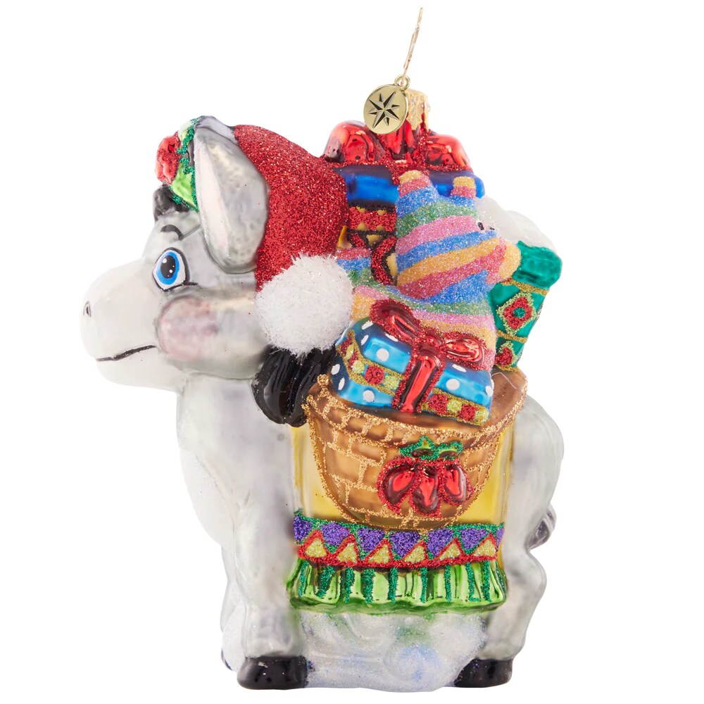 Christopher Radko Christopher Radko Packed With Presents Glass Christmas Ornament 1021541