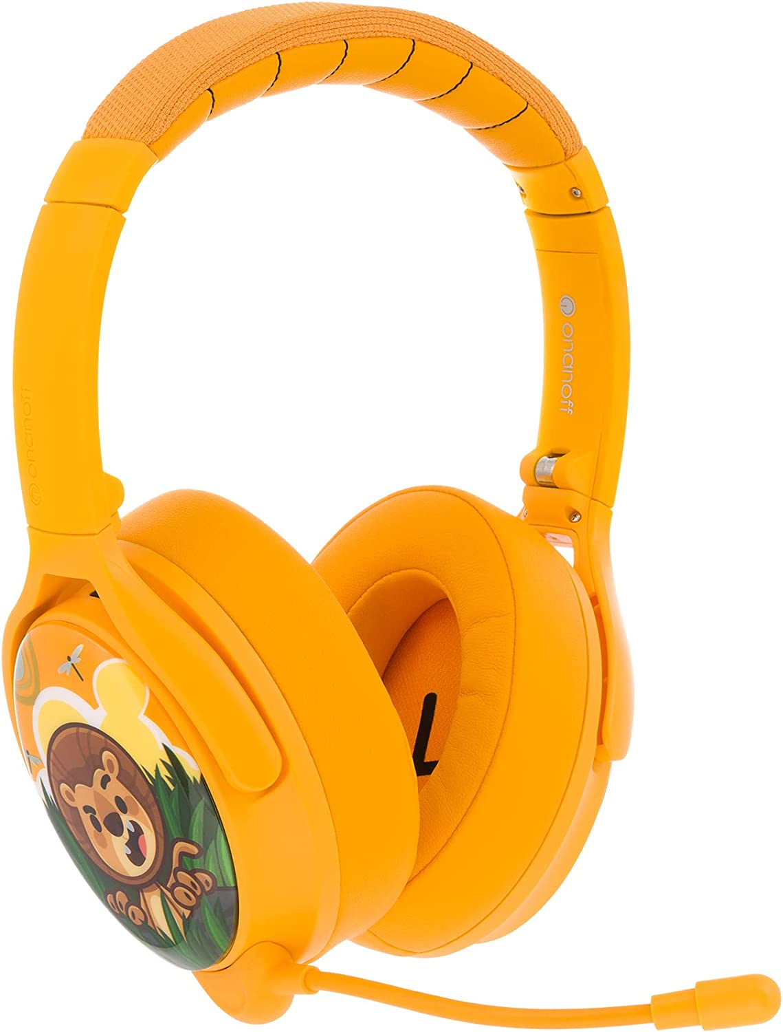 Buddyphones Cosmos Plus, Active Noise Cancellation Headphone Sun Yellow